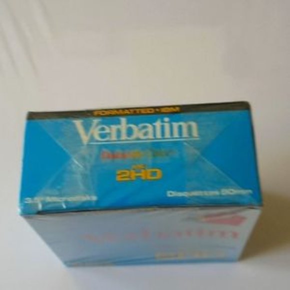 NWT - Verbatim DataLife Colors MF 2HD 3.5” Microdisks 10 Piece Formatted IBM - Picture 3 of 3